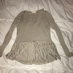 ‼️🚫SOLD🚫‼️Striped Long Sleeve Shirt